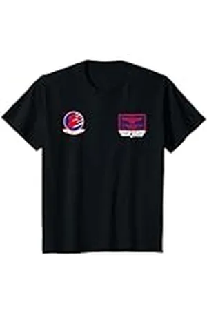 Top Gun Niños Nick Bradshaw Goose VF-1 - Insignias de pecho para niños Camiseta