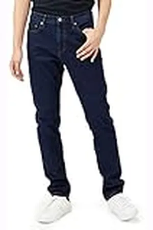 Amazon Pantalón Vaquero Elástico de Ajuste Deportivo Hombre, , 38W / 34L