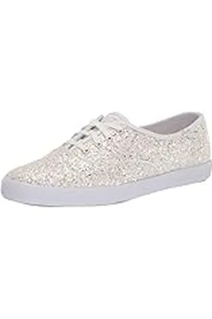Keds Champion Glitter Lace Up, Zapatillas Mujer, White Opulent Garden, 40 EU
