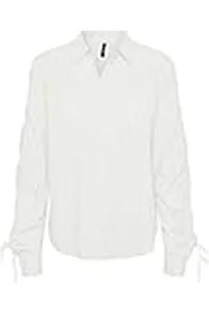 Pieces® Pcbrenna LS Detail BC-Camiseta Deportiva Blusas, , L para Mujer