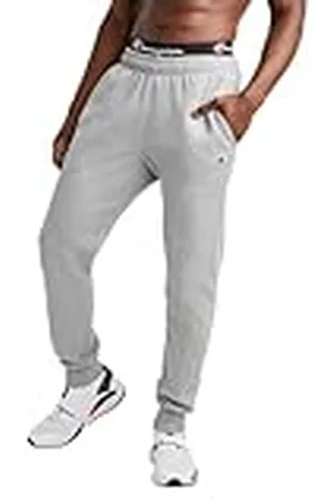 Champion Powerblend Retro Fleece Jogger Pants Pantalones Deportivos, , L para Hombre