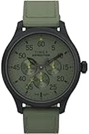 Timex Expedition Field - Reloj para hombre de 43 mm, pulsera , esfera , caja negra TW4B31000
