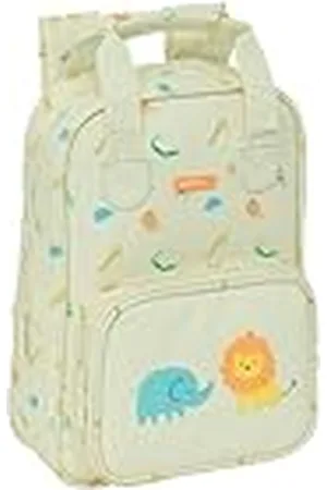Safta PREESCOLAR SELVA - Mochila Infantil, con Asas, Fácil Limpieza, Ideal para Niños de Diferentes Edades, Cómoda y Versátil, Calidad y Resistencia, 20x8x28 cm, Color