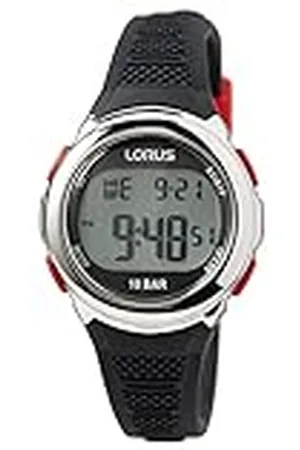 Lorus Reloj Digital Infantil de Cuarzo con Correa de Silicona Unisex