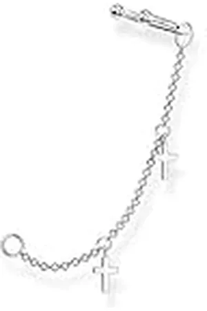 Thomas Sabo Pendientes de de ley 925 con forma de cruz, para mujer