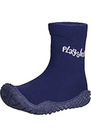 Playshoes Zapatillas de Playa con protección UV Calcetines, Zapatos de Agua, Unisex niños, Azul Oscuro (Dark Blue 11), 18/19 EU