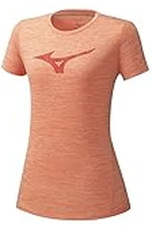 Mizuno Core Graphic RB Camiseta, Mujer, Fusion Coral, Small