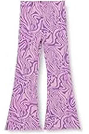 Koton Flare Trousers Elastic Waistband Abstract Patterned, Calzoncillos niñas,