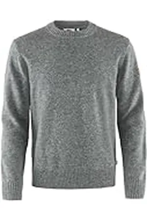 Fjällräven Fjallraven Övik Round-Neck Sweater M Sweatshirt, Mens, Grey, 4XL