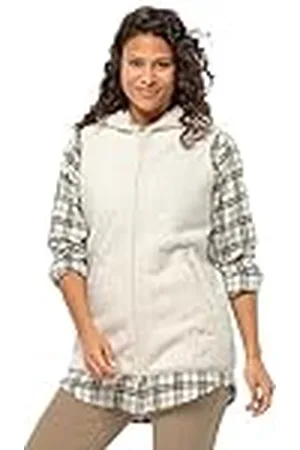 Jack Wolfskin High Curl Long Vest W Chaleco con Forro, , XL para Mujer