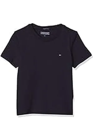 Tommy Hilfiger Boys Basic Cn Knit S/S Kb0kb04140 Camisetas de Punto, , 92 Niños