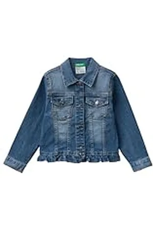 Benetton Giubbino 2xa2gn013 Chaqueta, , 116 cm para Niñas