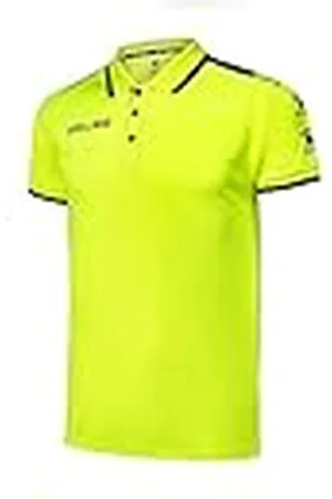 kelme M/C Lince Polo, Hombre, Lima/Negro, XS