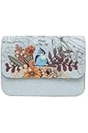Dogo Femme Cuir Vegan Multicolore Fait Main et Mode Sac à Main - Waves of Koi Motif