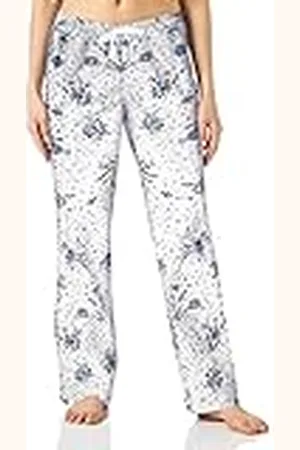 Amazon Pantalón de Pijama de Popelín Mujer, , XXL