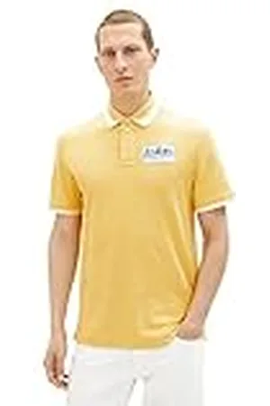 TOM TAILOR 1036340 Polo imit Logo-Badge, , XXL Hombres