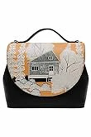 Dogo Femme Cuir Vegan Noir Sac à main - Motif