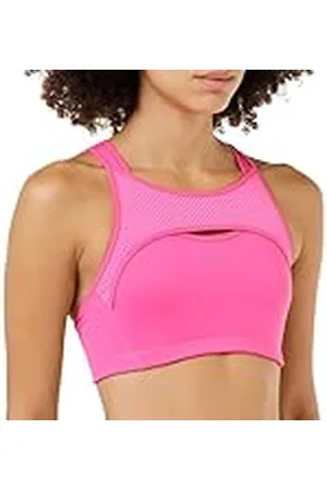 Champion Shock Absorber New Active Crop Top Sujetador Deportivo, , L (12-14) para Mujer