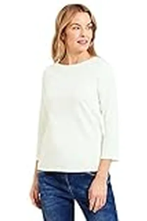 CECIL 317389 Basic Boatneck Camiseta, , XXL para Mujer