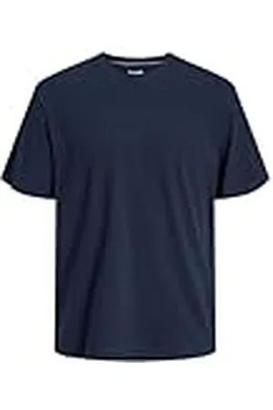 JACK & JONES Jjesummer Linen tee SS O-Neck Sn Camisa de Manga Corta, , S para Hombre