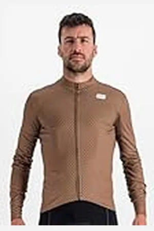 Sportful 1122506-211 Checkmate TH Jersey Hombre T-Shirt Leather Anthracite POMPELMO XXL