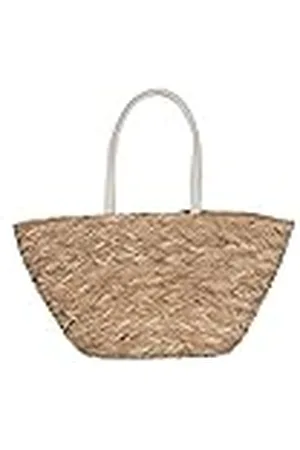 Fashy Bolsa de playa de paja Silva, , 60 x 30 x 19 cm, Bohemio