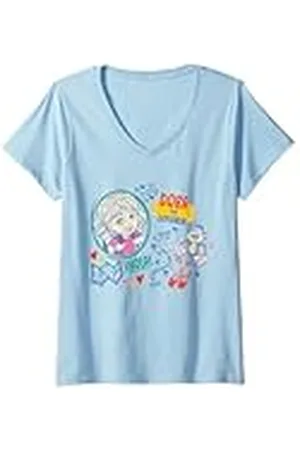 Dora Mujer & Boots - Boceto de mapa Camiseta Cuello V