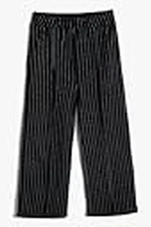 Koton Fabric Trousers Ribbed Pockets Elastic Waistband, Calzoncillos niñas,