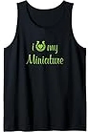 Hip I Love My Miniature Horse Pony Ecuestre Show Trainer Camiseta sin Mangas