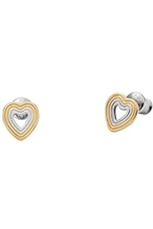 Skagen Pendientes para Mujer en Acero Inoxidable o Semipreciosos con Cierre Posterior de Pasador