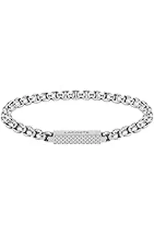 Lacoste Pulsera de cadena para Hombre Colección L