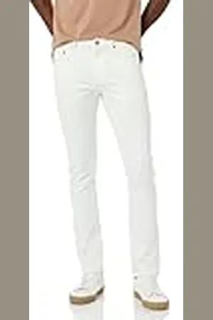 Amazon Pantalón Vaquero Elástico de Ajuste Ceñido Hombre, , 40W / 32L