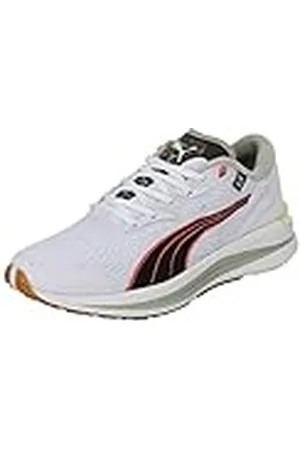 PUMA Electrify Nitro 2 FM, Zapatillas Deportivas Hombre, White Black Firelight, 46 EU