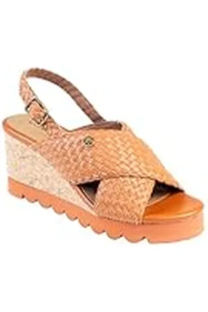 Chattawak 18hfinacamel40, Sandalia con talón Mujer, , 40 EU
