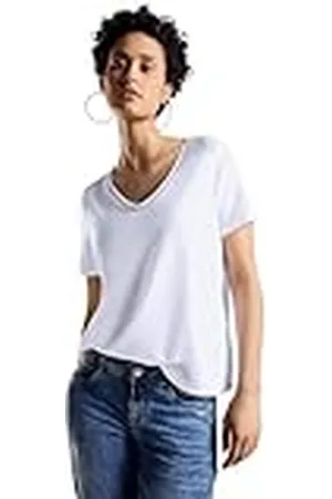 Street one A321616 Camiseta con Aspecto de Lino, Women