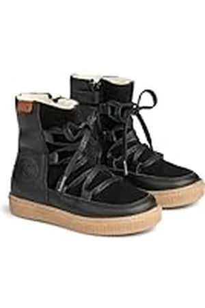 WHEAT Leony Tex-Zapatillas Unisex niñas, Piel, 50% Textil, Transpirables, Impermeables, , 32 EU