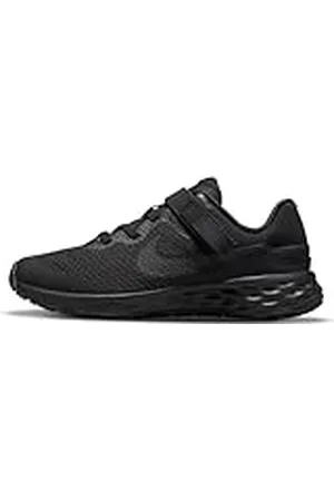 Nike Revolution 6 Flyease NN (PS), Running Shoe, Black/Black-Dark Smoke Grey, 29.5 EU