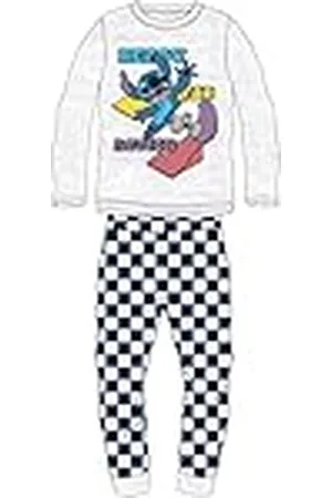 Disney Pijama 2 Piezas T Shirt + Pantalon Kid (2 à 8Años) Lilo & Stitch Dulce Linda Caliente - Pack de 2: Conjunto Pijama Estampado Niña Niño Modelo DIS lis 5204C302-S2-8AÑOS