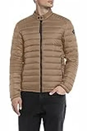 Replay M8261, Chaqueta acolchada Hombre, Marrón , S