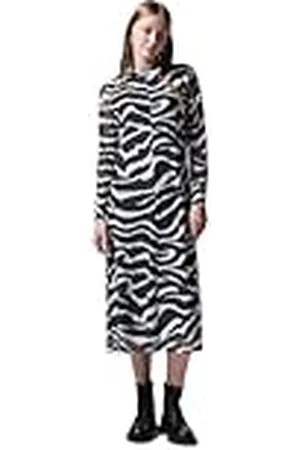 Street one F144297 Vestido de Malla con Estampado, , 40 Mujeres