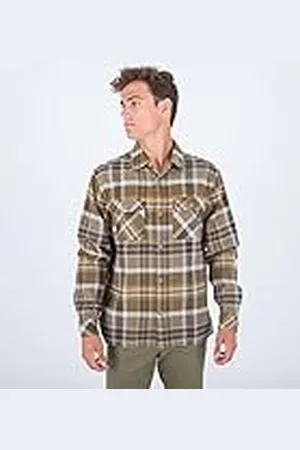 Hurley Santa Cruz Shorline Franela L Camisa, , XXL para Hombre