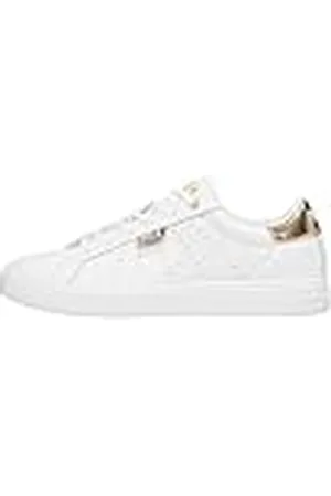 Fila Lusso F Wmn, Zapatillas Mujer, White Gold, 38 EU Estrecho
