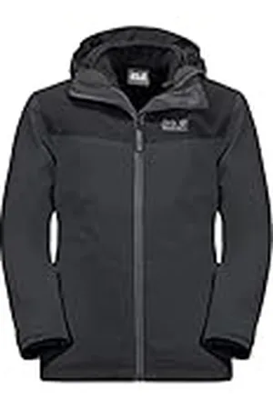 Jack Wolfskin Snowfrost-Chaqueta 3 en 1 K, Unisex niños, , 116