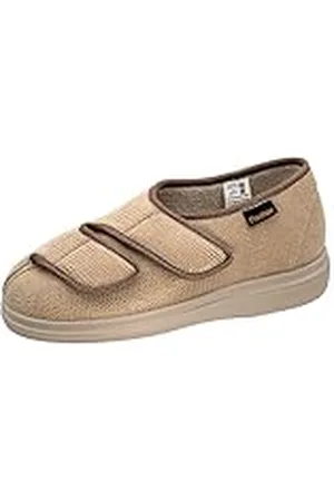 Fischer Fischer Ortho, Zapatillas de Estar por casa Mujer, Beige (Sand 806), 39 EU X-Ancho