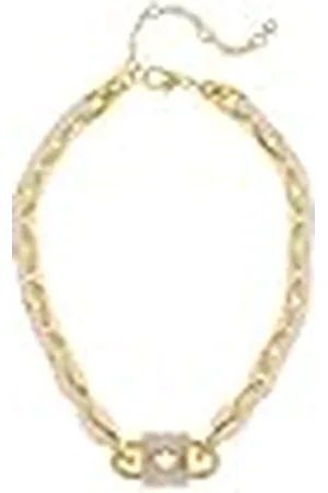 Kate Spade Collar de enlace de la declaración, oro blanco