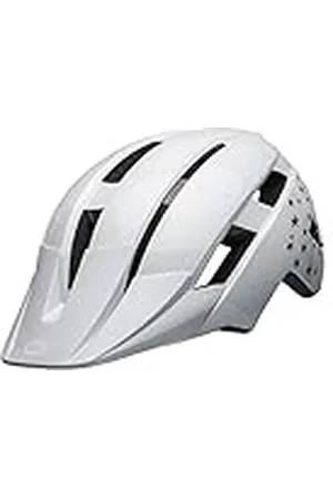 Bell Sidetrack II Casco de Bicicleta, Unisex niños, Estrellas Blancas, Talla única