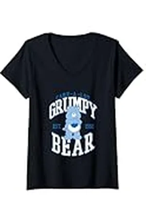 Care Bears Mujer Oso gruñón 1982 Camiseta Cuello V