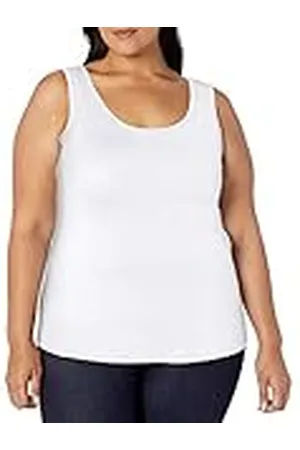Amazon Camiseta de tirantes de talla grande Mujer, , 4XL Grande