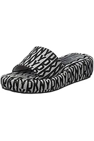 DKNY Ovalia-Sandalias Textiles para cuña, Sandals Wedge Mujer, , 37 EU
