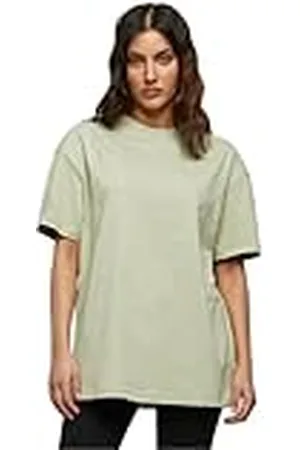 Build Your Brand By149-ladies Oversized Boyfriend tee Camiseta, , XL Mujeres